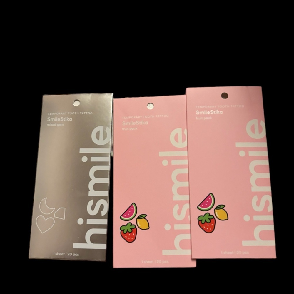 Hi Smile temporary tooth tattoos